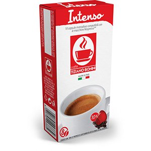 Kapsułki Do Nespresso* 10 Szt. Intenso - Intensywna - Caffe Bonini Caffe Bonini