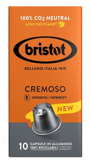 Kapsułki do Nespresso BRISTOT CREMOSO 10szt. Bristot