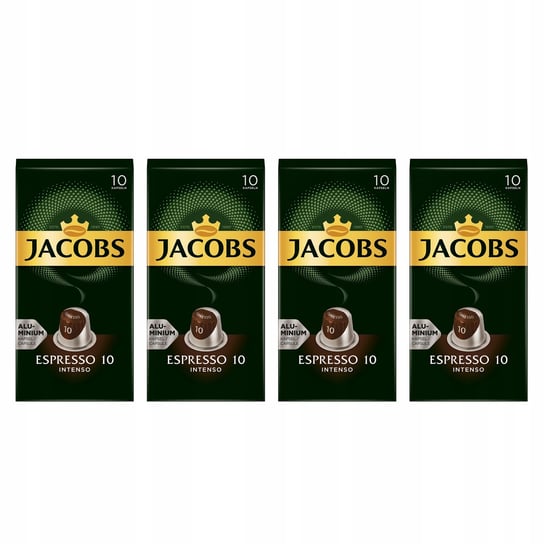 Kapsułki do Nespresso Jacobs Espresso 10 Intenso 40 szt. Jacobs