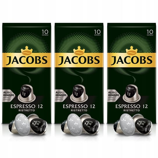 Kapsułki do Nespresso Jacobs Espresso 12 Ristretto 30 szt. Jacobs