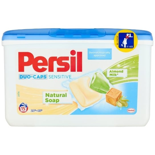 Kapsułki do prania białych i jasnych tkanin PERSIL Duo-Caps Sensitive, 15 szt. Henkel