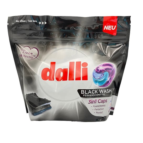 Kapsułki do prania Dalli Black 3w1 24 sztuki Dalli