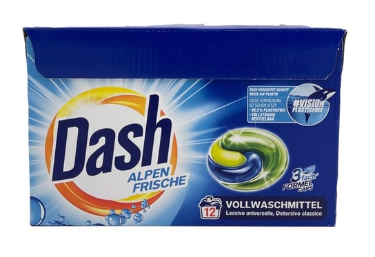 Kapsułki do prania Dash Alpen Frische 3w1 12szt DASH