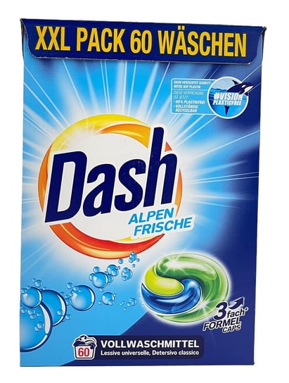 Kapsułki do prania Dash Alpen Frische 3w1 60 sztuk DASH