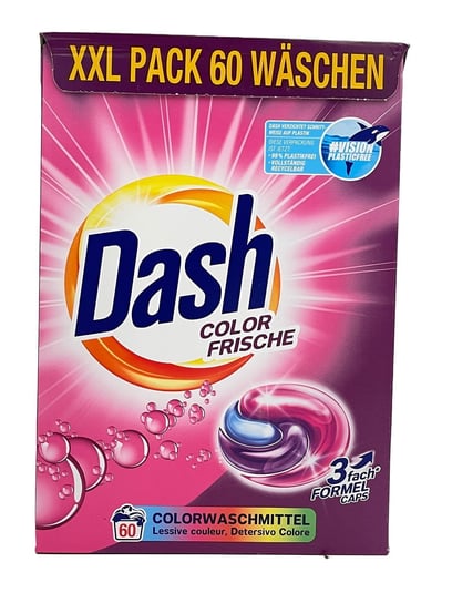 Kapsułki do prania Dash Color Frische 3w1 60 sztuk DASH