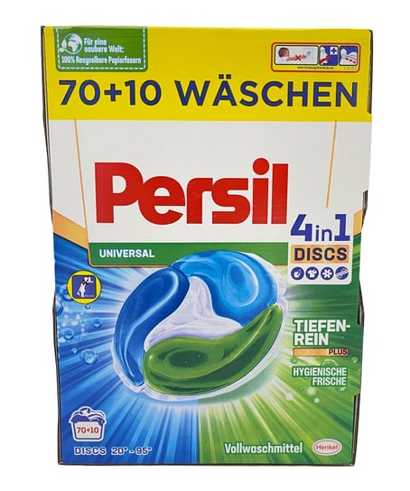 Kapsułki do prania Persil Discs 4in1 Universal 80p 2kg Persil