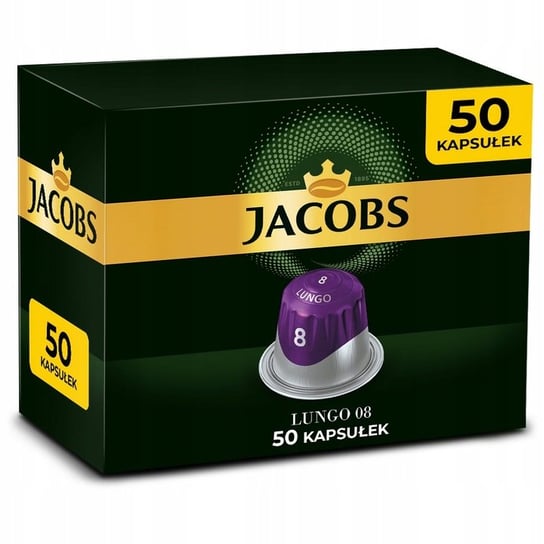 Kapsułki Jacobs do Nespresso(r)* Lungo 8 50 sztuk Jacobs