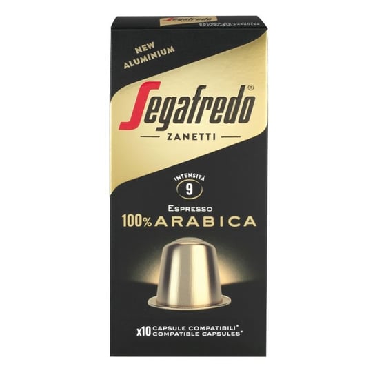 Kapsułki Segafredo 100% Arabica 10 szt. aluminiowe kompatybilne z Nespresso® Inna marka