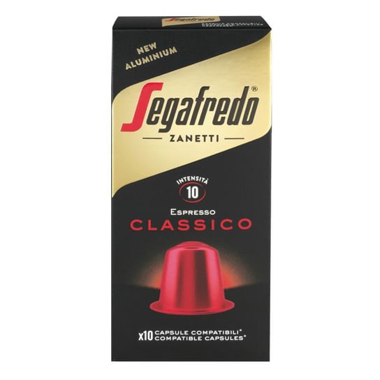 Kapsułki Segafredo Classico 10 szt. aluminiowe kompatybilne z Nespresso® Inna marka