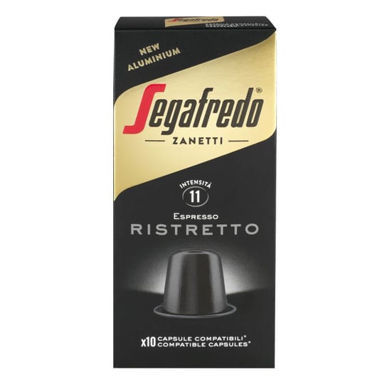 Kapsułki Segafredo Ristretto 10 szt. aluminiowe kompatybilne z Nespresso® Inna marka