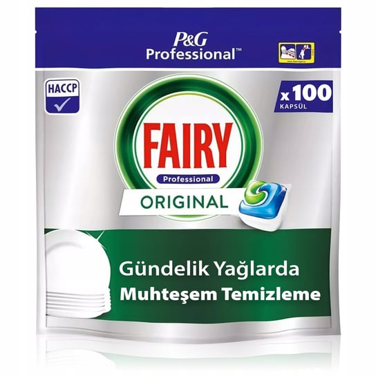 Kapsułki Tabletki Do Zmywarki Fairy Professional Original 100 sztuk Fairy Professional