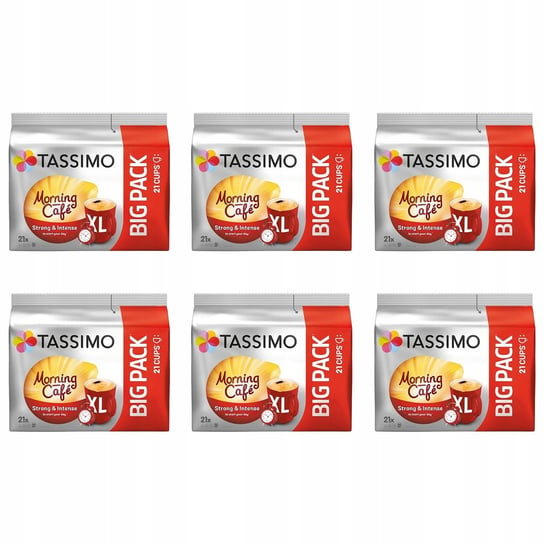 Kapsułki Tassimo Morning Cafe kawa czarna zestaw 5+1 GRATIS Tassimo