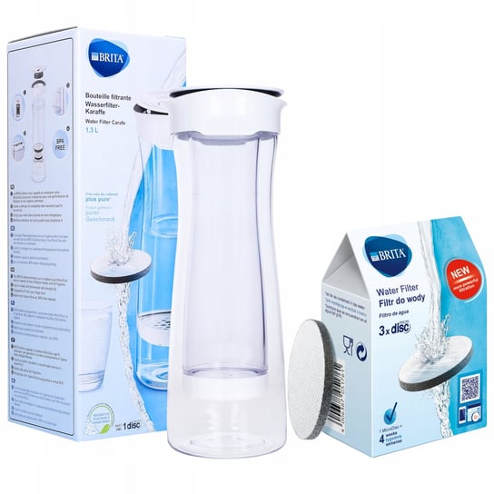 Karafka Brita Fill&Serve + 4 Filtry Biała Brita