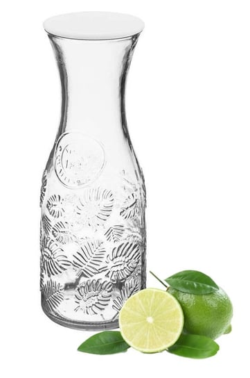 Karafka dzbanek szklany z przykryciem woda soki lemoniada zimne napoje KAYLA 1 l Galicja