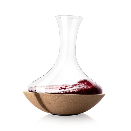 Karafka na wino Vacu Vin Swirling Carafe - szkło kryształowe Vacu Vin