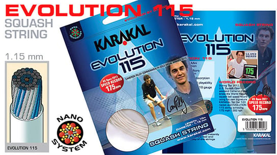 Karakal, Naciąg, Evolution 115 set 10 m Karakal