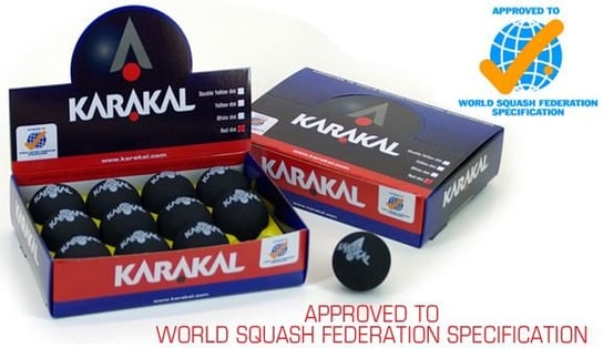 Karakal, Piłka do squash'a, Double Yellow Dot Karakal