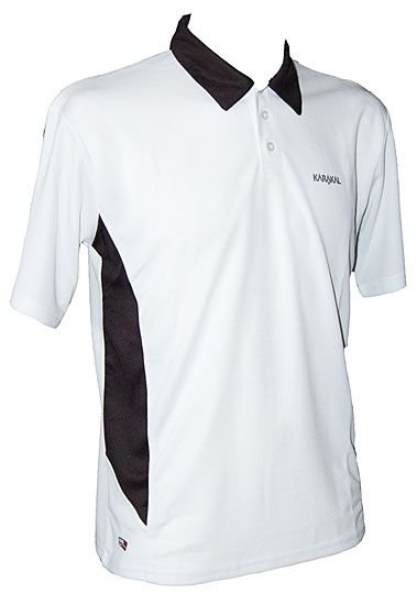 Karakal, T-shirt męski, Leon Button Polo, rozmiar M Karakal