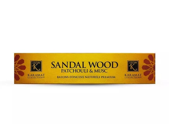 Karamat Kadzidełka Sandalwood Patchouli & Musk, 15 Szt. Karamat Collection