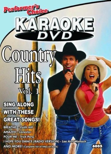 Karaoke: Karaoke - Performers Choice: Country Hits Vol.01 Various Directors