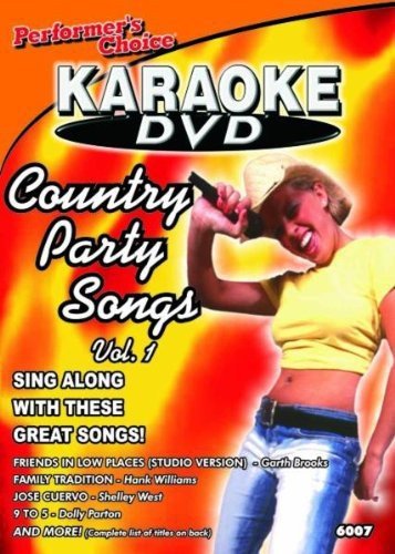 Karaoke: Karaoke - Performers Choice: Country Party Songs Vol.01 Various Directors