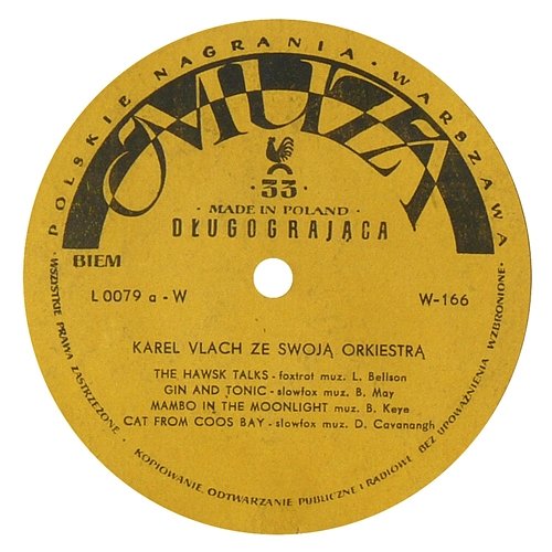 Mambo nr 8 Karel Vlach, Orkiestra Taneczna Radia Czeskiego