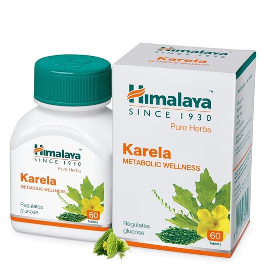 Karela wsparcie metabolizmu Himalaya Suplement diety, 60 tabletek Inna marka