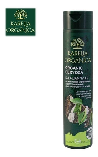 Karelia Organica, Organic Beryoza, szampon intensywne wzmocnienie i odbudowa dla włosów zniszczonych, 310 ml Karelia Organica