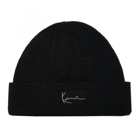 Karl Kani czapka zimowa czarna Woven Signature Light Weight Beanie 7020281 OSFM Karl Kani