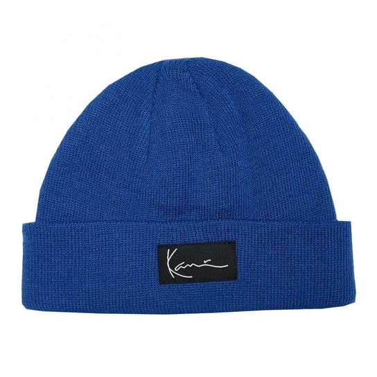 Karl Kani czapka zimowa niebieska Woven Signature Light Weight Beanie 7020279 OSFM Karl Kani