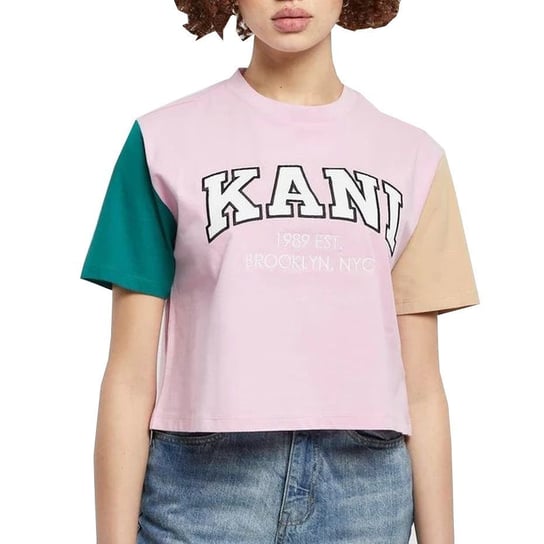 Karl Kani t-shirt Serif Crop Block Tee 6130859 L Karl Kani