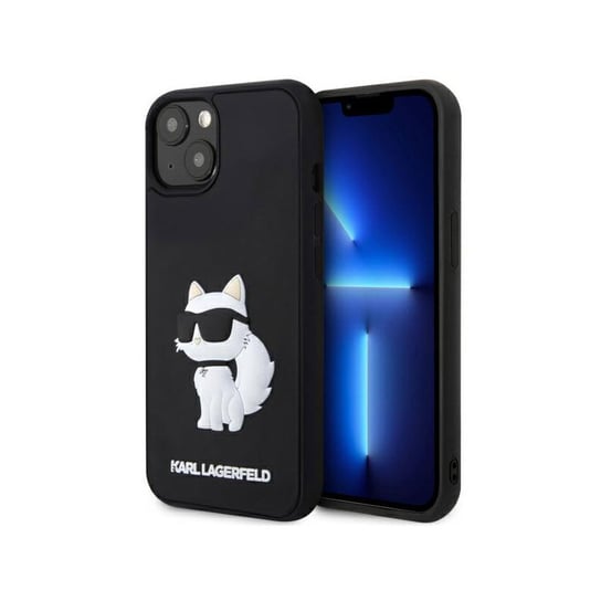 Karl Lagerfeld 3D Rubber NFT Choupette - Etui iPhone 14 Plus (Czarny) Karl Lagerfeld