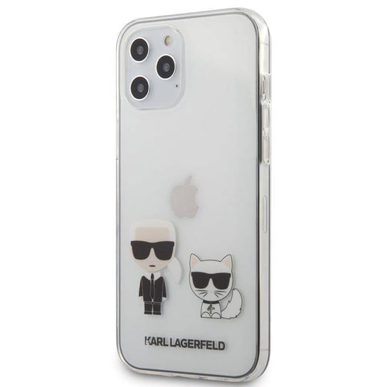 Karl Lagerfeld Ikonik+Choupette - Etui iPhone 12 Pro Max (przezroczysty) Karl Lagerfeld