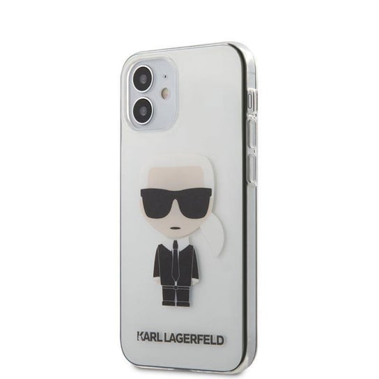 Karl Lagerfeld Ikonik - Etui iPhone 12 Mini (przezroczysty) Karl Lagerfeld