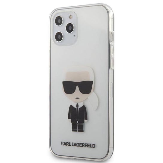 Karl Lagerfeld Ikonik - Etui iPhone 12 Pro Max (przezroczysty) Karl Lagerfeld