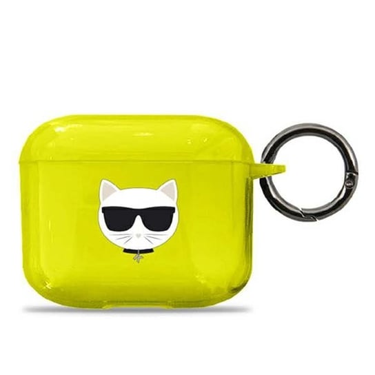 Karl Lagerfeld KLA3UCHFY AirPods 3 cover żółty/yellow Choupette Karl Lagerfeld