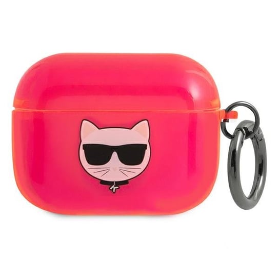 Karl Lagerfeld KLAPUCHFP AirPods Pro cover różowy/pink Choupette Karl Lagerfeld