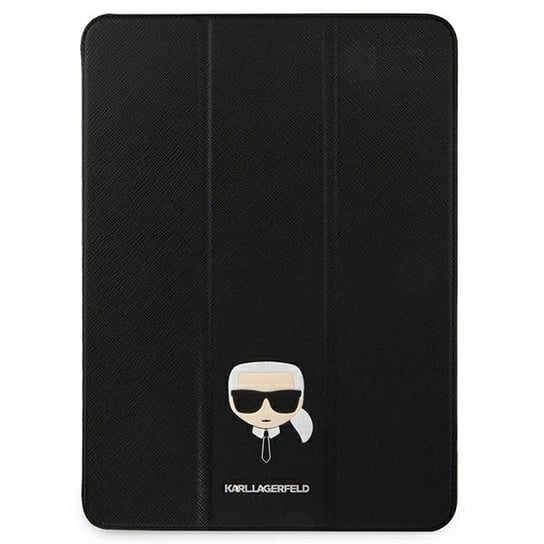 Karl Lagerfeld KLFC11OKHK iPad 11" Pro 2021 Book Cover czarny/black Saffiano Karl Head Karl Lagerfeld