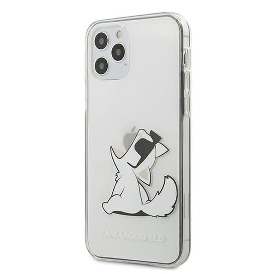 Karl Lagerfeld KLHCP12MCFNRC iPhone 12 /12 Pro 6,1" transparent hardcase Choupette Fun Karl Lagerfeld