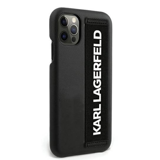 Karl Lagerfeld KLHCP12MSTKLBK iPhone 12 /12 Pro 6,1" czarny/black hardcase Karl Lagerfeld