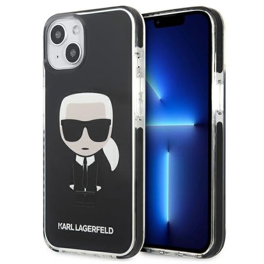 Karl Lagerfeld Klhcp13Mtpeikk Iphone 13 6,1" Hardcase Czarny/Black Iconik Karl GUESS