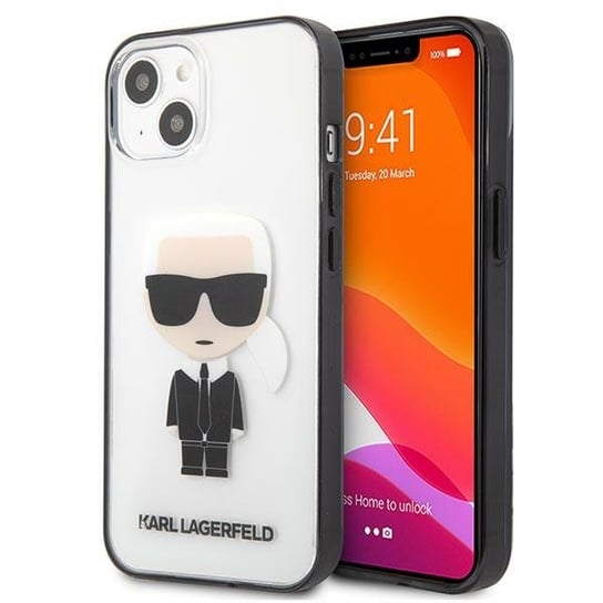 Karl Lagerfeld KLHCP13SHIKCK iPhone 13 mini 5,4" transparent Ikonik Karl Karl Lagerfeld