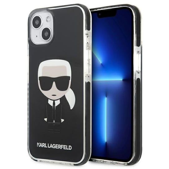 Karl Lagerfeld Klhcp13Stpeikk Iphone 13 Mini 5,4"  Hardcase Czarny/Black Iconik Karl GUESS