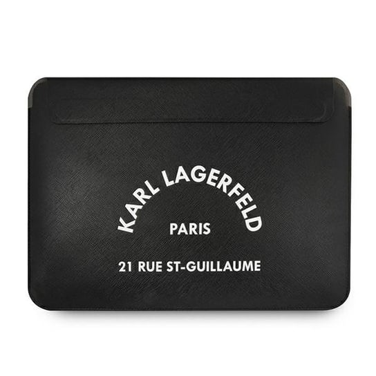 Karl Lagerfeld Sleeve KLCS16RSGSFBK 16" czarny/black Saffiano RSG Karl Lagerfeld