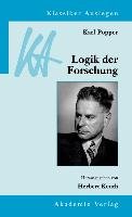 Karl Popper: Logik der Forschung Akademie Verlag Gmbh, Gruyter
