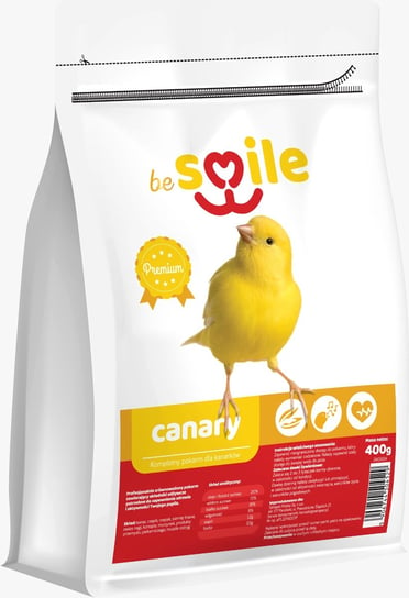 Karma Besmile Canary- Canary 400G Pokarm Dla Kanarków HEDO