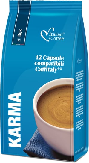 Karma Dek (kawa bezkofeinowa) kapsułki do Tchibo Cafissimo - 12 kapsułek Italian Coffee