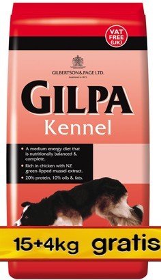 Karma dla dorosłych psów GILPA Kenne, 19 kg. Gilpa