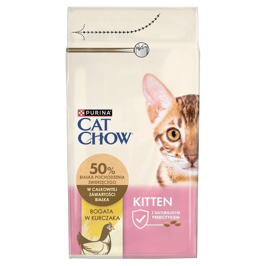 Karma dla kociąt PURINA Cat Chow Kitten Kurczak, 1,5 kg. Nestle