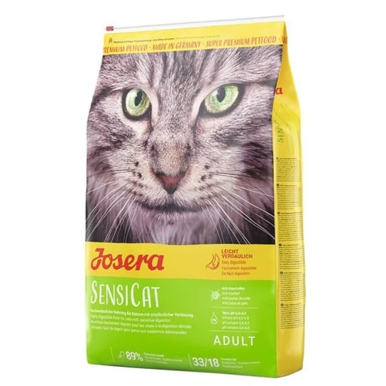 Karma dla kota, JOSERA SensiCat, Drób z ryżem 10 kg Josera